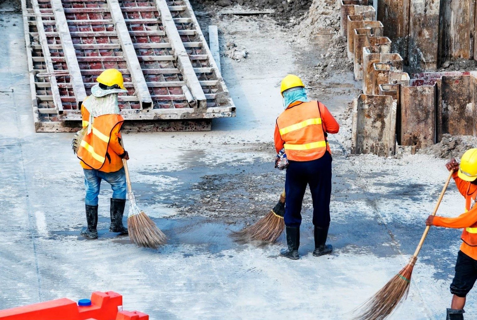 cleaners for construction sites